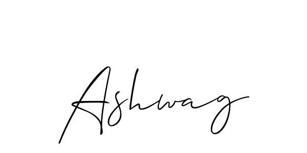if you are searching for the best signature style for your name Ashwag. so please give up your signature search. here we have designed multiple signature styles  using Allison_Script. Ashwag signature style 2 images and pictures png