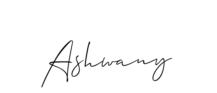 Make a beautiful signature design for name Ashwany. Use this online signature maker to create a handwritten signature for free. Ashwany signature style 2 images and pictures png