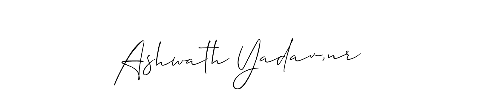 Ashwath Yadav,nr stylish signature style. Best Handwritten Sign (Allison_Script) for my name. Handwritten Signature Collection Ideas for my name Ashwath Yadav,nr. Ashwath Yadav,nr signature style 2 images and pictures png