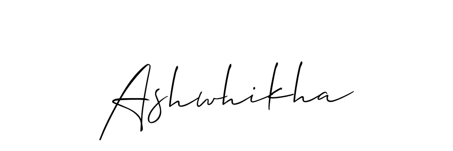 Use a signature maker to create a handwritten signature online. With this signature software, you can design (Allison_Script) your own signature for name Ashwhikha. Ashwhikha signature style 2 images and pictures png