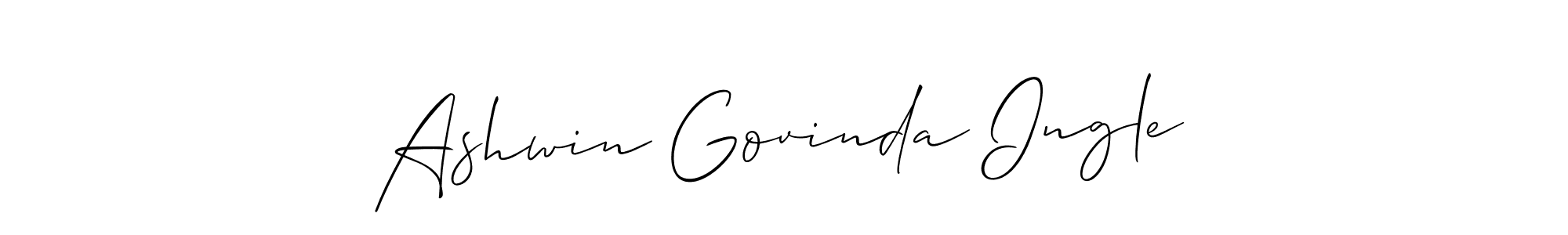 You can use this online signature creator to create a handwritten signature for the name Ashwin Govinda Ingle. This is the best online autograph maker. Ashwin Govinda Ingle signature style 2 images and pictures png