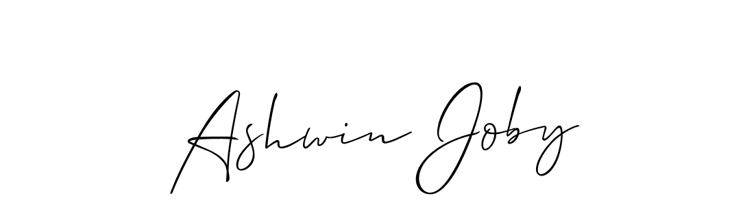 Once you've used our free online signature maker to create your best signature Allison_Script style, it's time to enjoy all of the benefits that Ashwin Joby name signing documents. Ashwin Joby signature style 2 images and pictures png