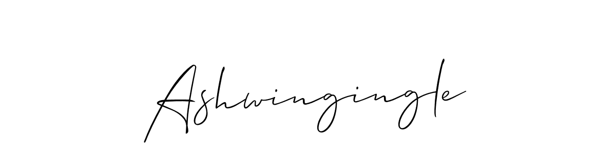 It looks lik you need a new signature style for name Ashwingingle. Design unique handwritten (Allison_Script) signature with our free signature maker in just a few clicks. Ashwingingle signature style 2 images and pictures png