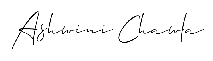 The Allison_Script typeface gives name Ashwini Chawla a refined look. Suitable for certificates, diplomas, and official verification. Ashwini Chawla signature style 2 images and pictures png