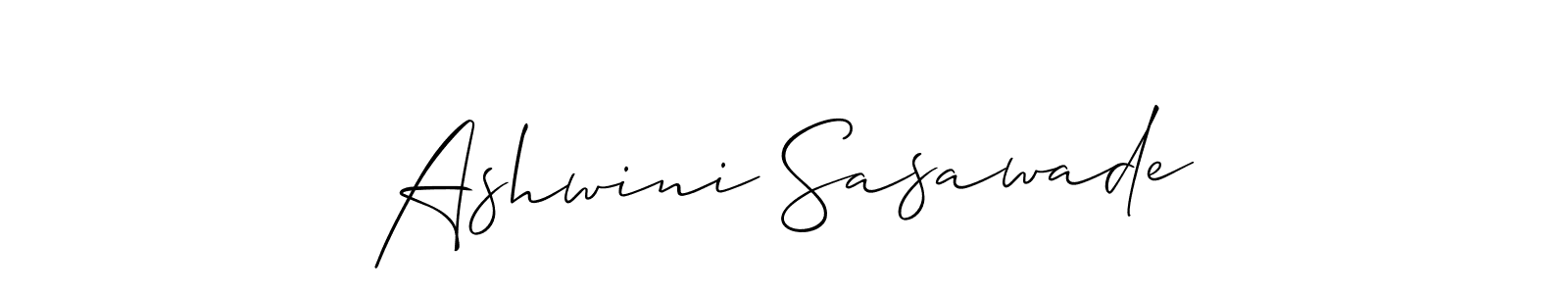 Best and Professional Signature Style for Ashwini Sasawade. Allison_Script Best Signature Style Collection. Ashwini Sasawade signature style 2 images and pictures png