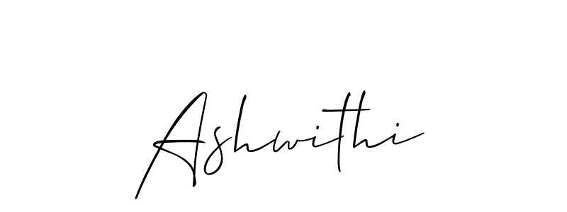 Ashwithi stylish signature style. Best Handwritten Sign (Allison_Script) for my name. Handwritten Signature Collection Ideas for my name Ashwithi. Ashwithi signature style 2 images and pictures png