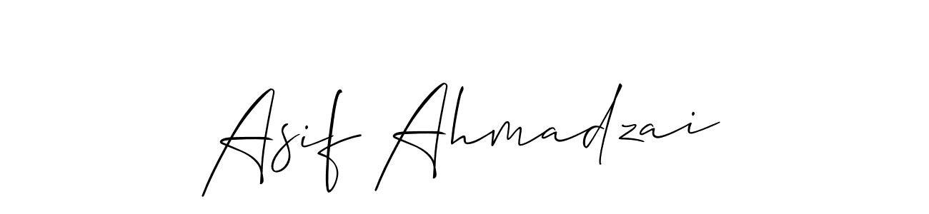 if you are searching for the best signature style for your name Asif Ahmadzai. so please give up your signature search. here we have designed multiple signature styles  using Allison_Script. Asif Ahmadzai signature style 2 images and pictures png