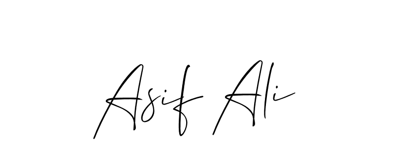 if you are searching for the best signature style for your name Asif Ali. so please give up your signature search. here we have designed multiple signature styles  using Allison_Script. Asif Ali signature style 2 images and pictures png