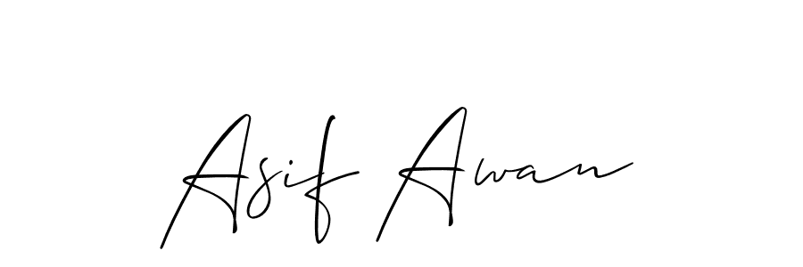 Also You can easily find your signature by using the search form. We will create Asif Awan name handwritten signature images for you free of cost using Allison_Script sign style. Asif Awan signature style 2 images and pictures png