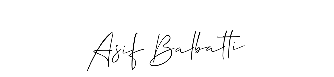 You can use this online signature creator to create a handwritten signature for the name Asif Balbatti. This is the best online autograph maker. Asif Balbatti signature style 2 images and pictures png