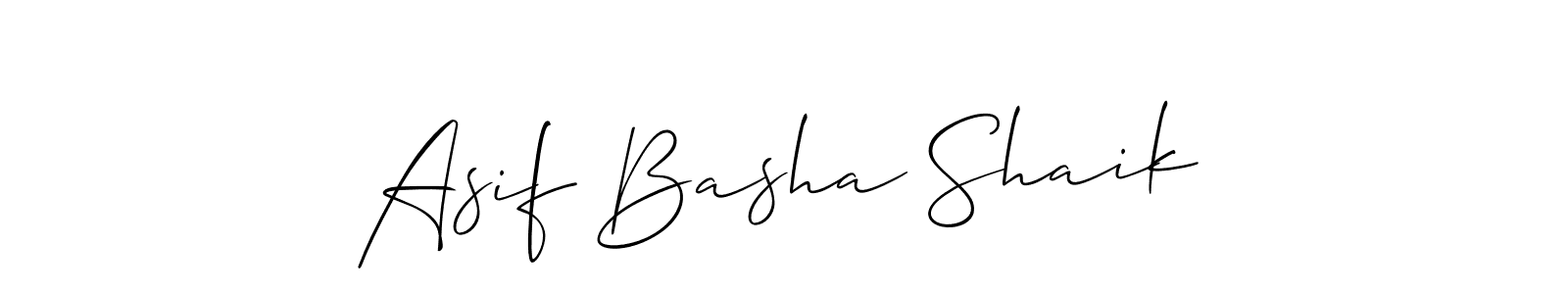 Asif Basha Shaik stylish signature style. Best Handwritten Sign (Allison_Script) for my name. Handwritten Signature Collection Ideas for my name Asif Basha Shaik. Asif Basha Shaik signature style 2 images and pictures png