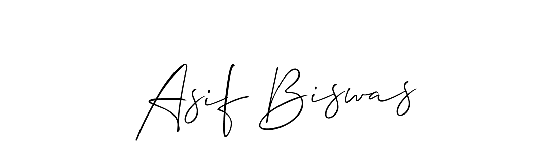 Design your own signature with our free online signature maker. With this signature software, you can create a handwritten (Allison_Script) signature for name Asif Biswas. Asif Biswas signature style 2 images and pictures png