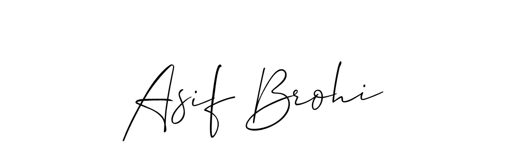 This is the best signature style for the Asif Brohi name. Also you like these signature font (Allison_Script). Mix name signature. Asif Brohi signature style 2 images and pictures png