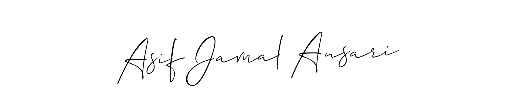 Best and Professional Signature Style for Asif Jamal Ansari. Allison_Script Best Signature Style Collection. Asif Jamal Ansari signature style 2 images and pictures png