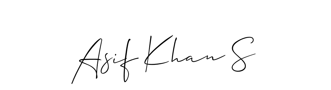 Similarly Allison_Script is the best handwritten signature design. Signature creator online .You can use it as an online autograph creator for name Asif Khan S. Asif Khan S signature style 2 images and pictures png