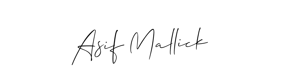 Best and Professional Signature Style for Asif Mallick. Allison_Script Best Signature Style Collection. Asif Mallick signature style 2 images and pictures png