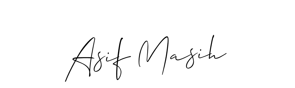 Best and Professional Signature Style for Asif Masih. Allison_Script Best Signature Style Collection. Asif Masih signature style 2 images and pictures png