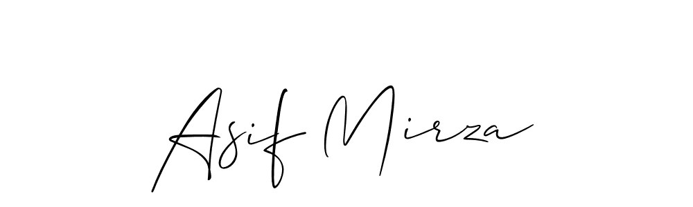 Make a short Asif Mirza signature style. Manage your documents anywhere anytime using Allison_Script. Create and add eSignatures, submit forms, share and send files easily. Asif Mirza signature style 2 images and pictures png