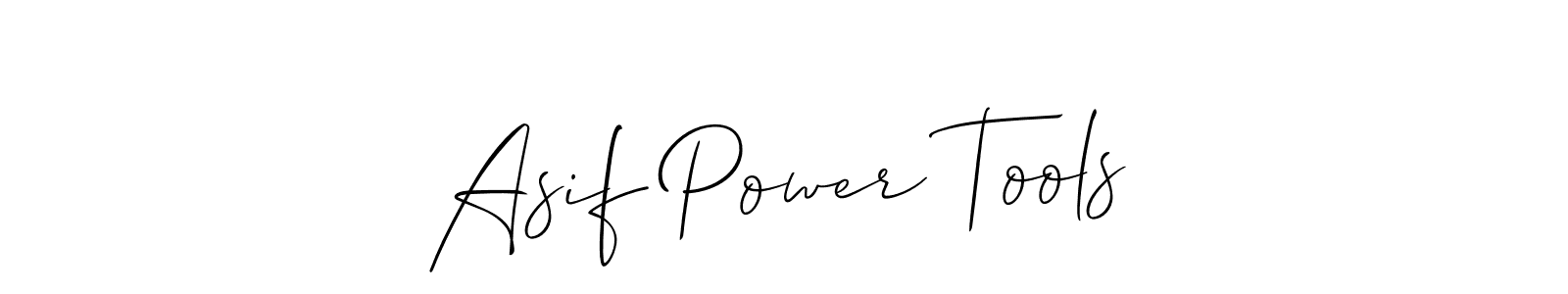 How to make Asif Power Tools signature? Allison_Script is a professional autograph style. Create handwritten signature for Asif Power Tools name. Asif Power Tools signature style 2 images and pictures png