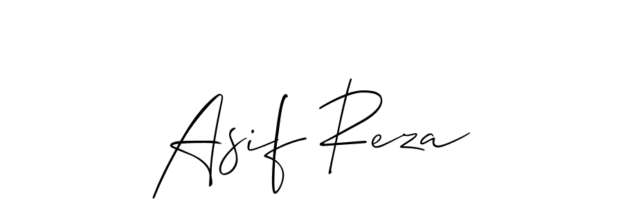 How to make Asif Reza name signature. Use Allison_Script style for creating short signs online. This is the latest handwritten sign. Asif Reza signature style 2 images and pictures png