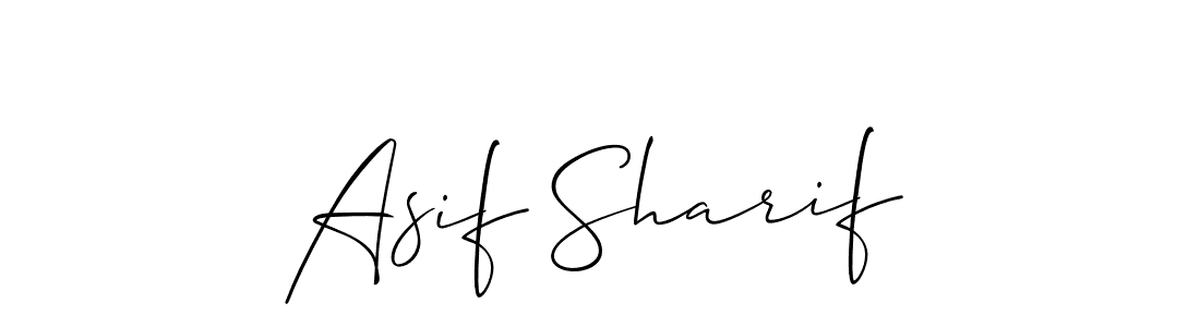 You should practise on your own different ways (Allison_Script) to write your name (Asif Sharif) in signature. don't let someone else do it for you. Asif Sharif signature style 2 images and pictures png