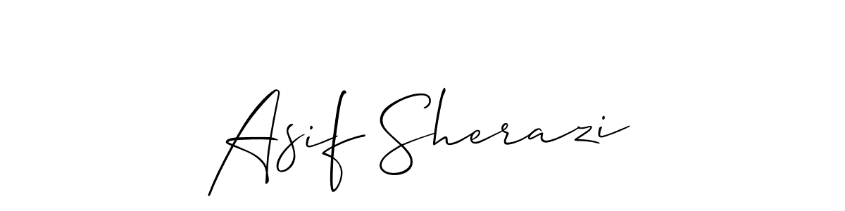 This is the best signature style for the Asif Sherazi name. Also you like these signature font (Allison_Script). Mix name signature. Asif Sherazi signature style 2 images and pictures png