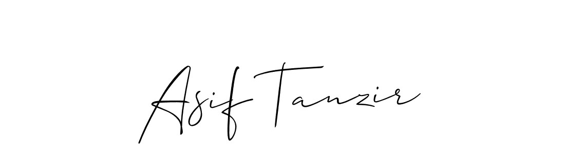 How to Draw Asif Tanzir signature style? Allison_Script is a latest design signature styles for name Asif Tanzir. Asif Tanzir signature style 2 images and pictures png