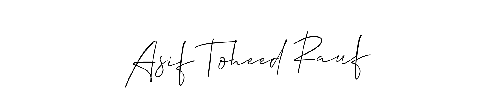 Here are the top 10 professional signature styles for the name Asif Toheed Rauf. These are the best autograph styles you can use for your name. Asif Toheed Rauf signature style 2 images and pictures png