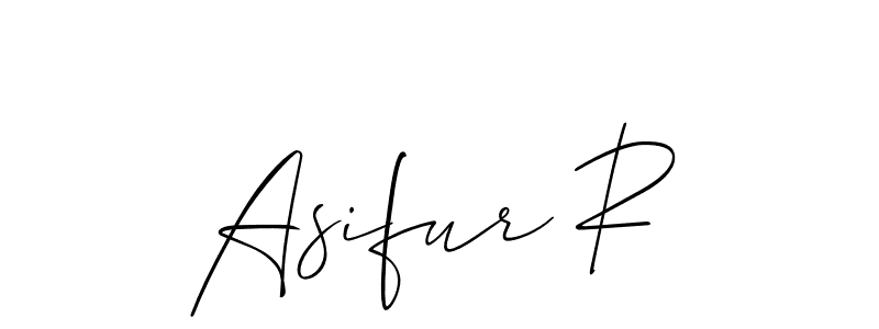 Best and Professional Signature Style for Asifur R. Allison_Script Best Signature Style Collection. Asifur R signature style 2 images and pictures png