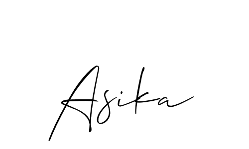 Check out images of Autograph of Asika name. Actor Asika Signature Style. Allison_Script is a professional sign style online. Asika signature style 2 images and pictures png