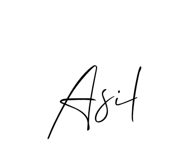 Similarly Allison_Script is the best handwritten signature design. Signature creator online .You can use it as an online autograph creator for name Asil. Asil signature style 2 images and pictures png