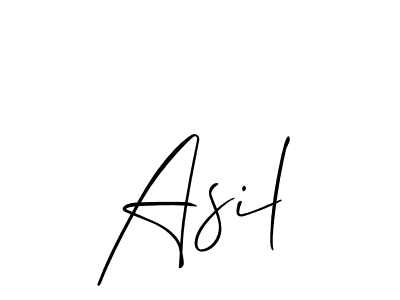 if you are searching for the best signature style for your name Asil. so please give up your signature search. here we have designed multiple signature styles  using Allison_Script. Asil signature style 2 images and pictures png