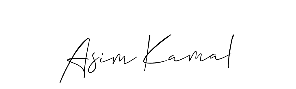 Best and Professional Signature Style for Asim Kamal. Allison_Script Best Signature Style Collection. Asim Kamal signature style 2 images and pictures png