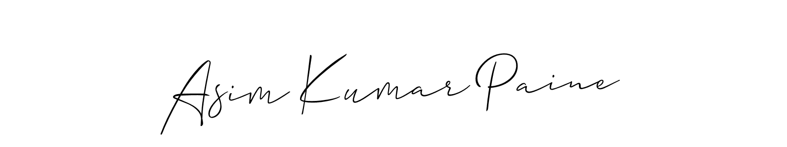 Make a beautiful signature design for name Asim Kumar Paine. Use this online signature maker to create a handwritten signature for free. Asim Kumar Paine signature style 2 images and pictures png