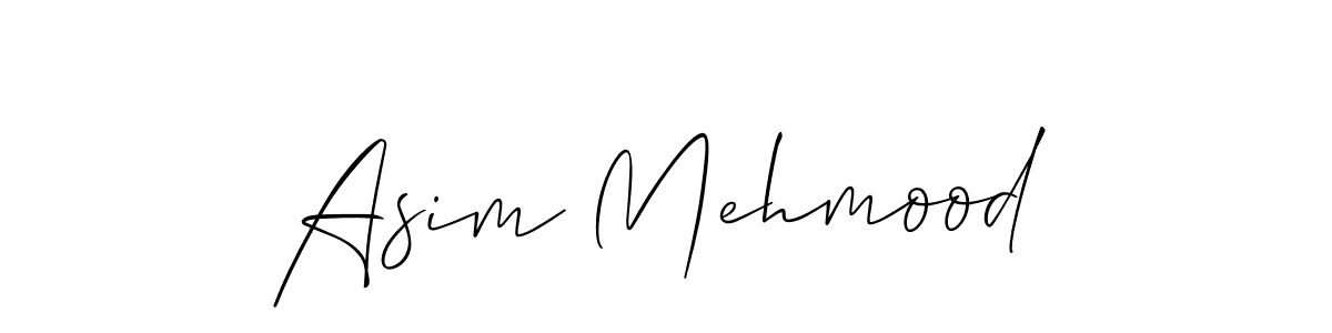 if you are searching for the best signature style for your name Asim Mehmood. so please give up your signature search. here we have designed multiple signature styles  using Allison_Script. Asim Mehmood signature style 2 images and pictures png