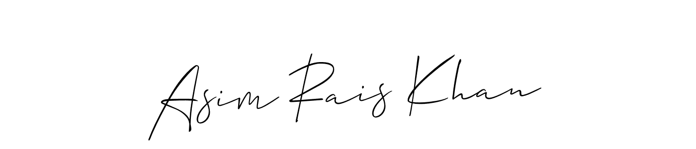 Make a beautiful signature design for name Asim Rais Khan. Use this online signature maker to create a handwritten signature for free. Asim Rais Khan signature style 2 images and pictures png