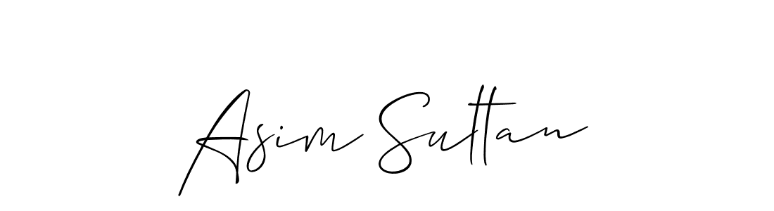 Best and Professional Signature Style for Asim Sultan. Allison_Script Best Signature Style Collection. Asim Sultan signature style 2 images and pictures png