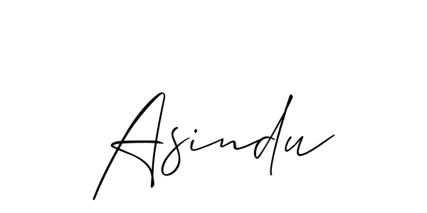 Best and Professional Signature Style for Asindu. Allison_Script Best Signature Style Collection. Asindu signature style 2 images and pictures png