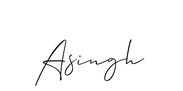 You can use this online signature creator to create a handwritten signature for the name Asingh. This is the best online autograph maker. Asingh signature style 2 images and pictures png