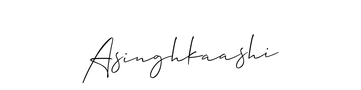 This is the best signature style for the Asinghkaashi name. Also you like these signature font (Allison_Script). Mix name signature. Asinghkaashi signature style 2 images and pictures png