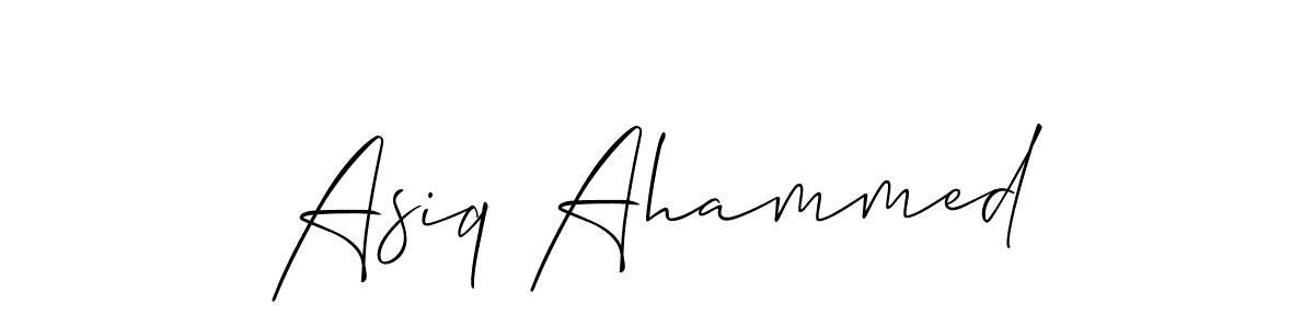 Best and Professional Signature Style for Asiq Ahammed. Allison_Script Best Signature Style Collection. Asiq Ahammed signature style 2 images and pictures png