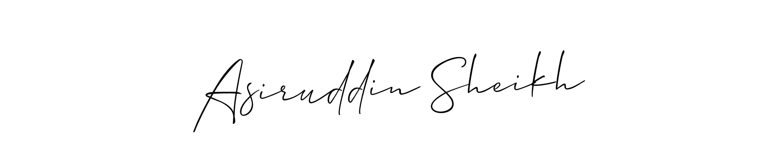 Best and Professional Signature Style for Asiruddin Sheikh. Allison_Script Best Signature Style Collection. Asiruddin Sheikh signature style 2 images and pictures png