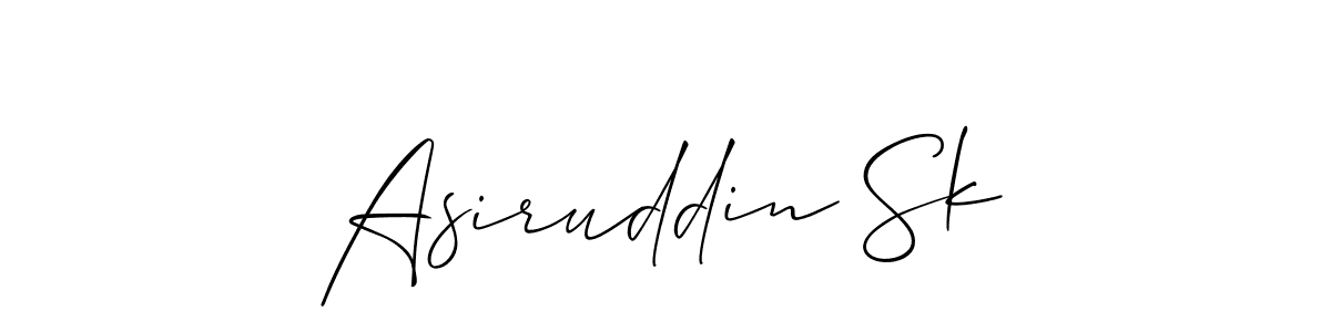 Similarly Allison_Script is the best handwritten signature design. Signature creator online .You can use it as an online autograph creator for name Asiruddin Sk. Asiruddin Sk signature style 2 images and pictures png