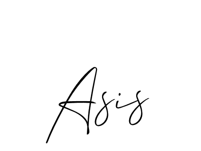 Also we have Asis name is the best signature style. Create professional handwritten signature collection using Allison_Script autograph style. Asis signature style 2 images and pictures png