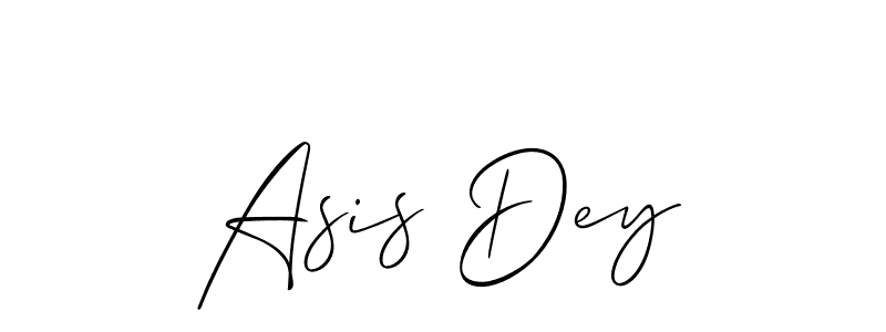 Design your own signature with our free online signature maker. With this signature software, you can create a handwritten (Allison_Script) signature for name Asis Dey. Asis Dey signature style 2 images and pictures png