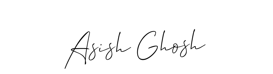 Similarly Allison_Script is the best handwritten signature design. Signature creator online .You can use it as an online autograph creator for name Asish Ghosh. Asish Ghosh signature style 2 images and pictures png