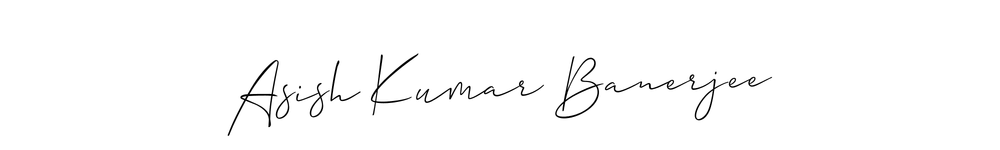 You can use this online signature creator to create a handwritten signature for the name Asish Kumar Banerjee. This is the best online autograph maker. Asish Kumar Banerjee signature style 2 images and pictures png