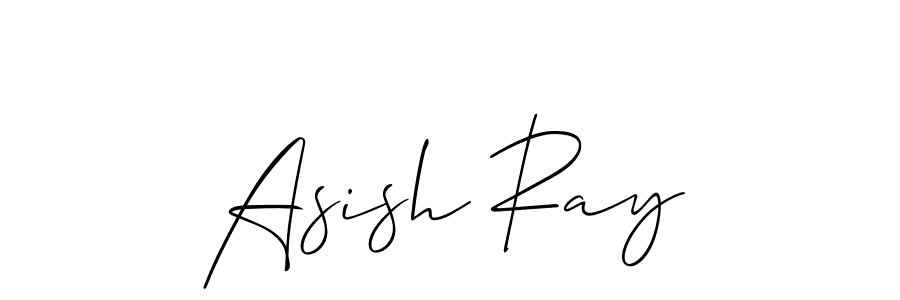 It looks lik you need a new signature style for name Asish Ray. Design unique handwritten (Allison_Script) signature with our free signature maker in just a few clicks. Asish Ray signature style 2 images and pictures png