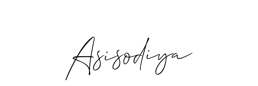 Make a short Asisodiya signature style. Manage your documents anywhere anytime using Allison_Script. Create and add eSignatures, submit forms, share and send files easily. Asisodiya signature style 2 images and pictures png