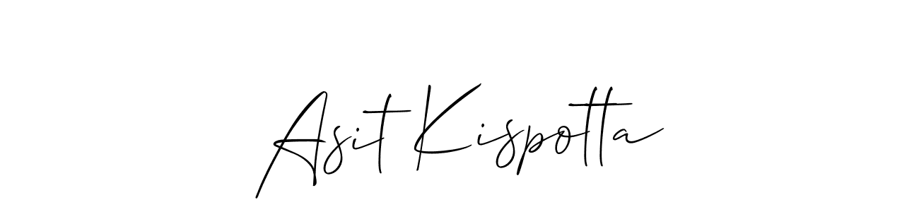 See photos of Asit Kispotta official signature by Spectra . Check more albums & portfolios. Read reviews & check more about Allison_Script font. Asit Kispotta signature style 2 images and pictures png